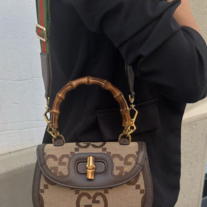 Borsa Bamboo 1947 Jumbo GG Gucci