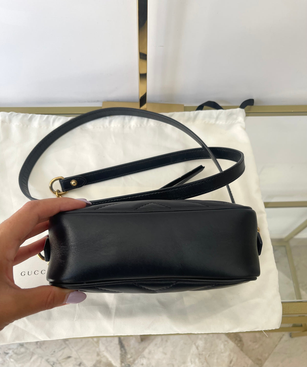 Borsa Mini Camera Bag GG Gucci