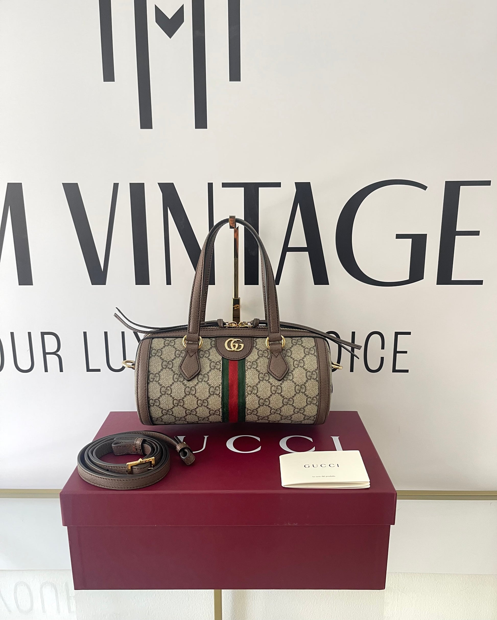 Borsa Ophidia Boston GG Supreme Gucci