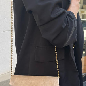Pochette Cassandre in Suede Saint Laurent
