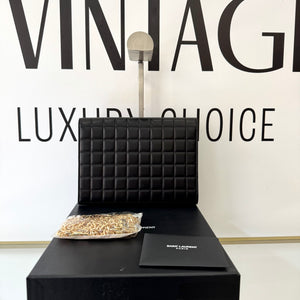 Pochette Cassandre matelassé Saint Laurent