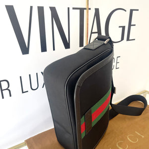Borsa Techno Web Stripe Gucci