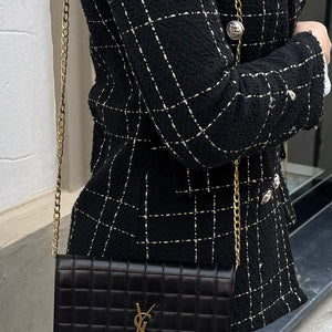 Pochette Cassandre matelassé Saint Laurent