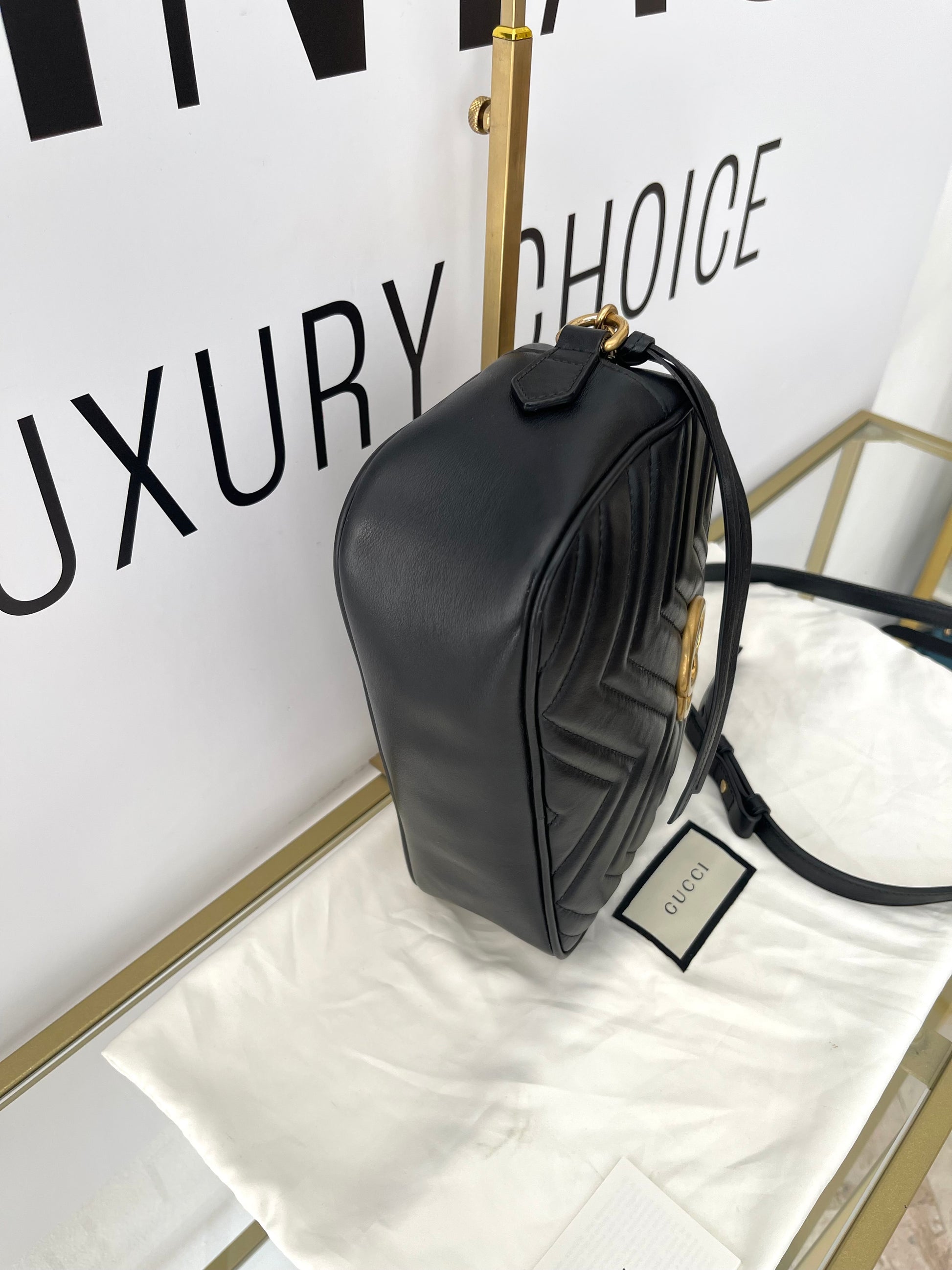 Borsa Camera Bag GG Marmont Matelassé Gucci
