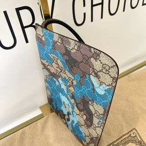 Borsa Shopping Camouflage GG Supreme Gucci