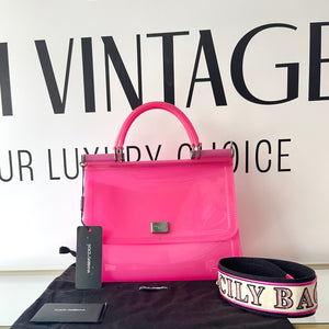 Borsa Sicily Pink Dolce & Gabbana