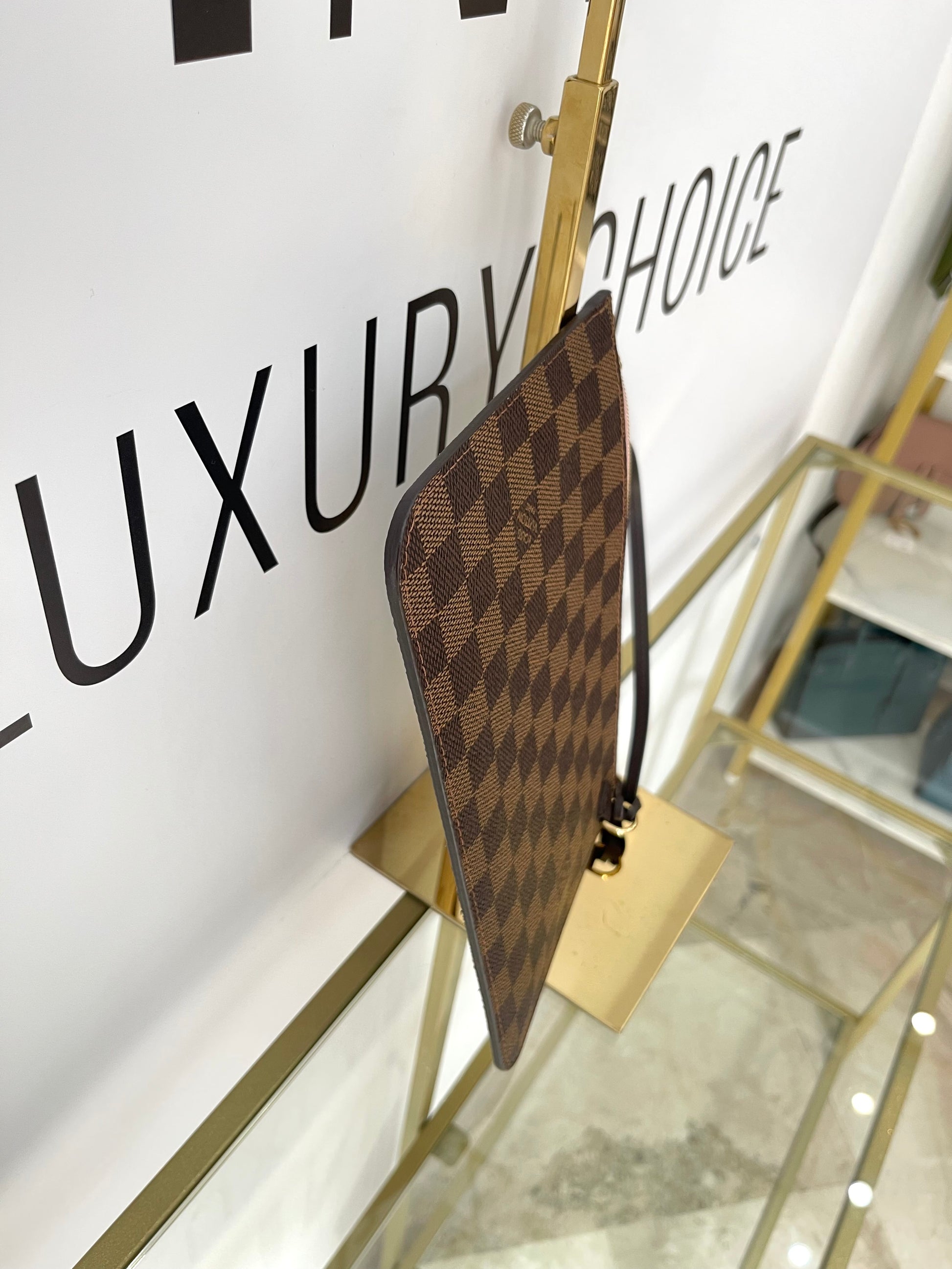 Pochette Damier Ebène Louis Vuitton