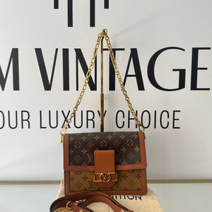 Borsa Dauphine MM Monogram/Monogram Reverse Louis Vuitton