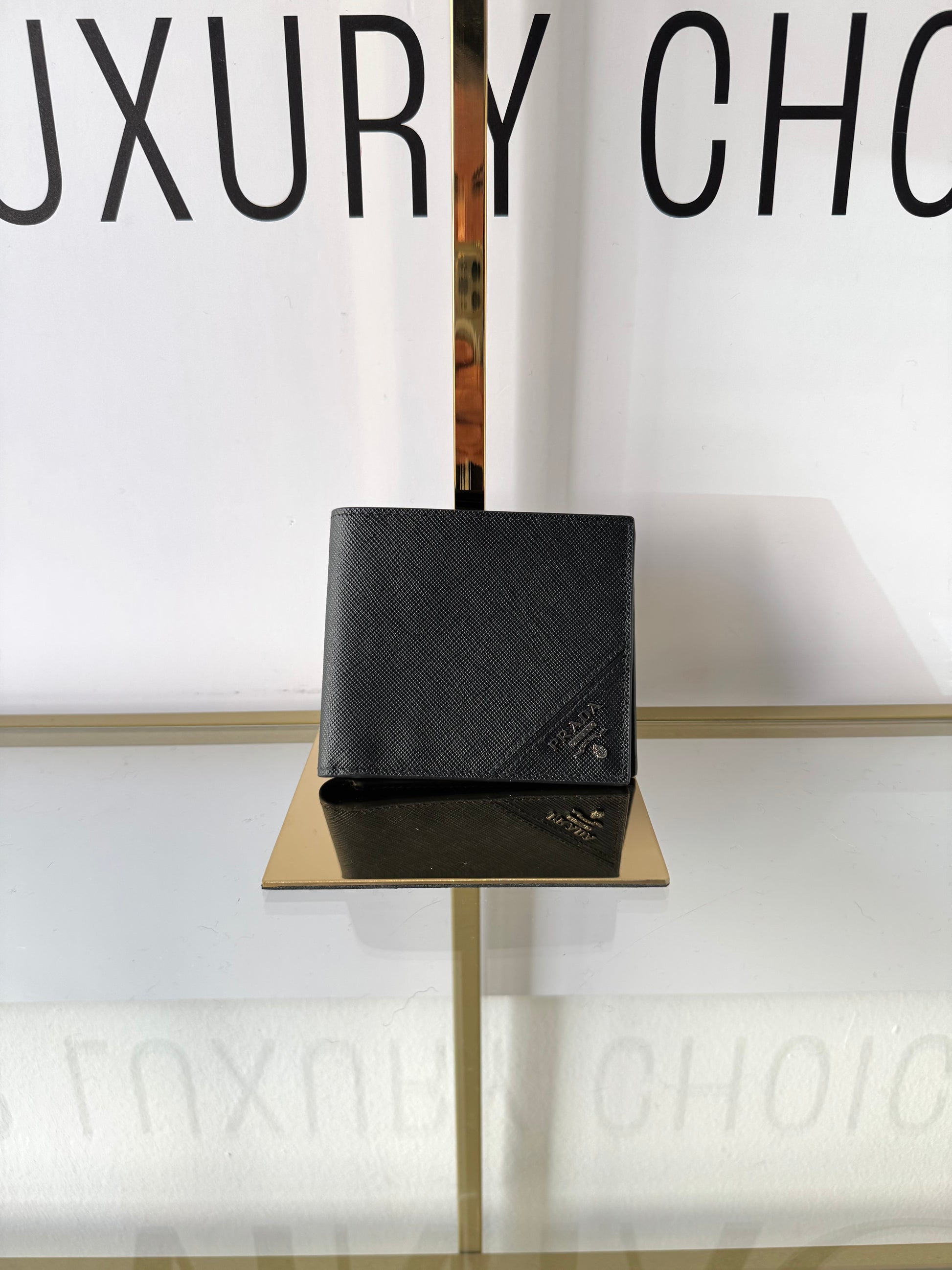 Portafoglio uomo in Saffiano Prada