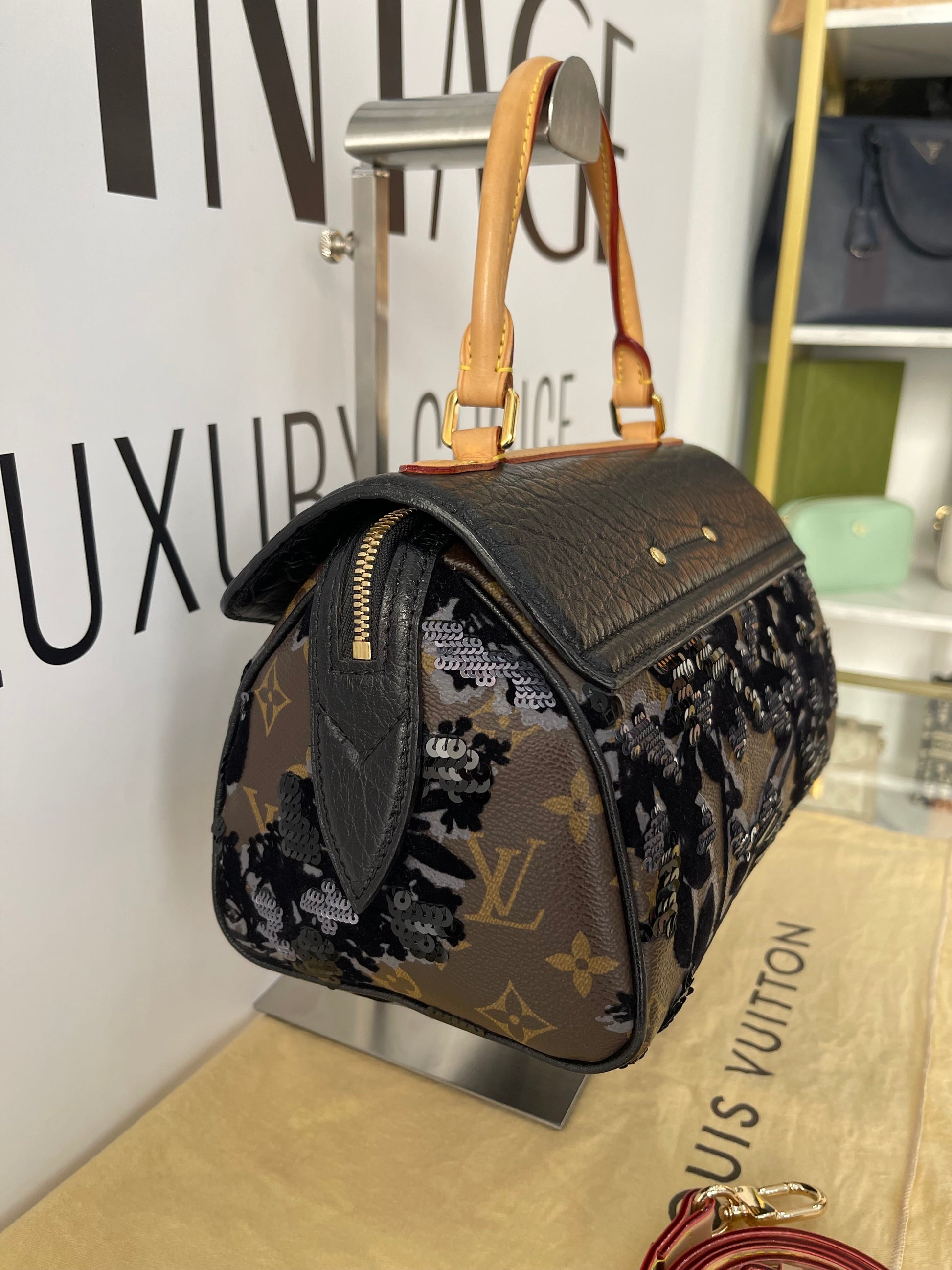 Borsa Fleur de Jais Carrousel Monogram Louis Vuitton LIMITED EDITION