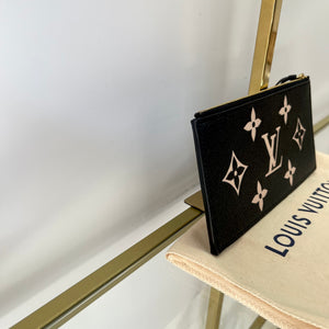 Pochette Félicie Monogram Empreinte Bicolor Louis Vuitton