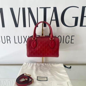 Bauletto Boston Guccissima Gucci
