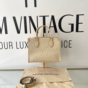 Borsa OnTheGo PM Monogram Empreinte Louis Vuitton