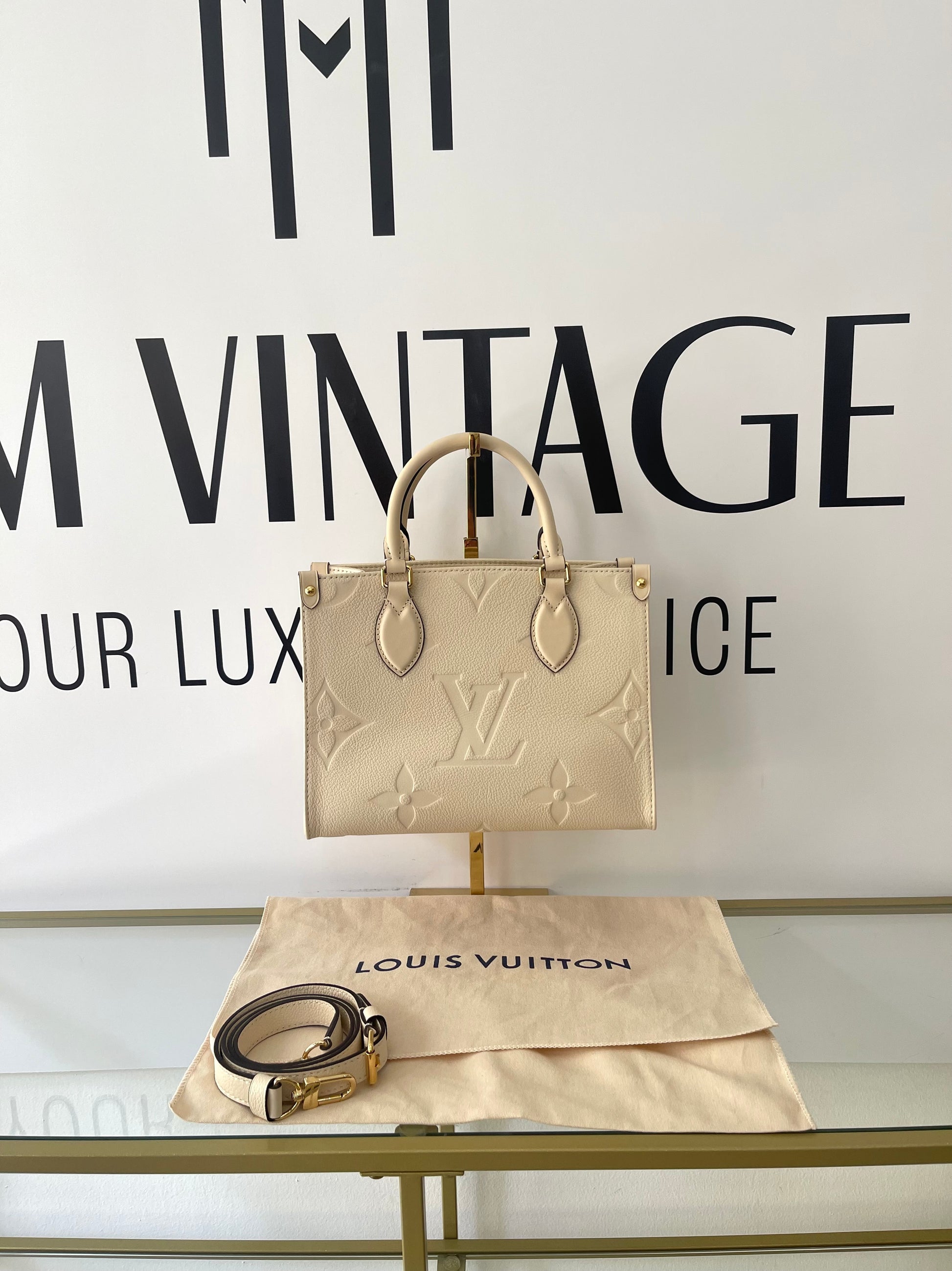 Borsa OnTheGo PM Monogram Empreinte Louis Vuitton