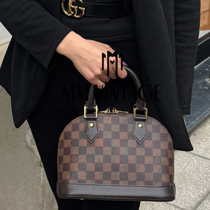 Borsa Alma BB Damier Ébène Louis Vuitton