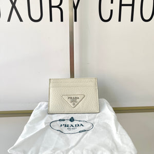 Portacarte in pelle Prada
