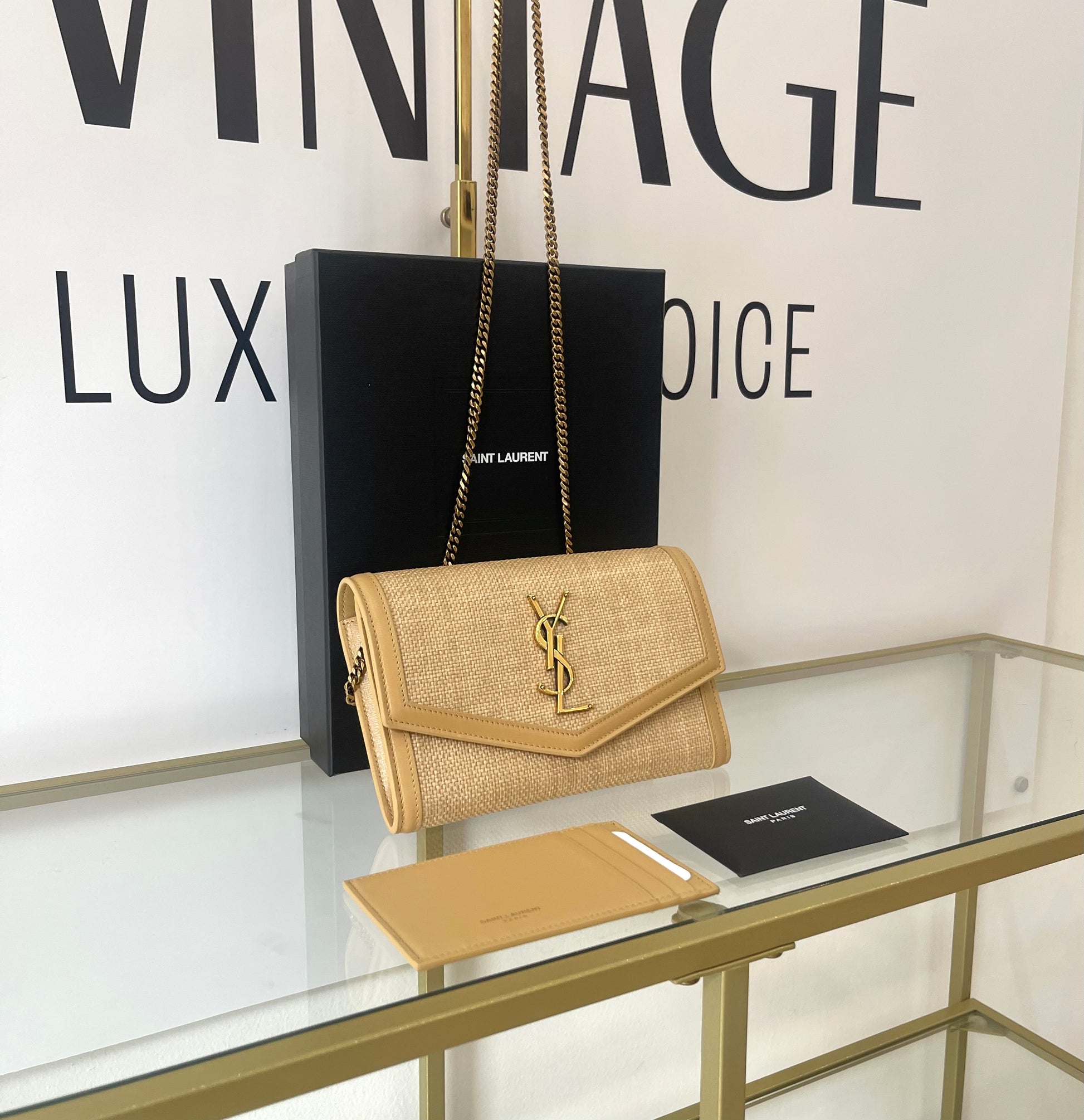 Wallet On Chain Uptown Saint Laurent