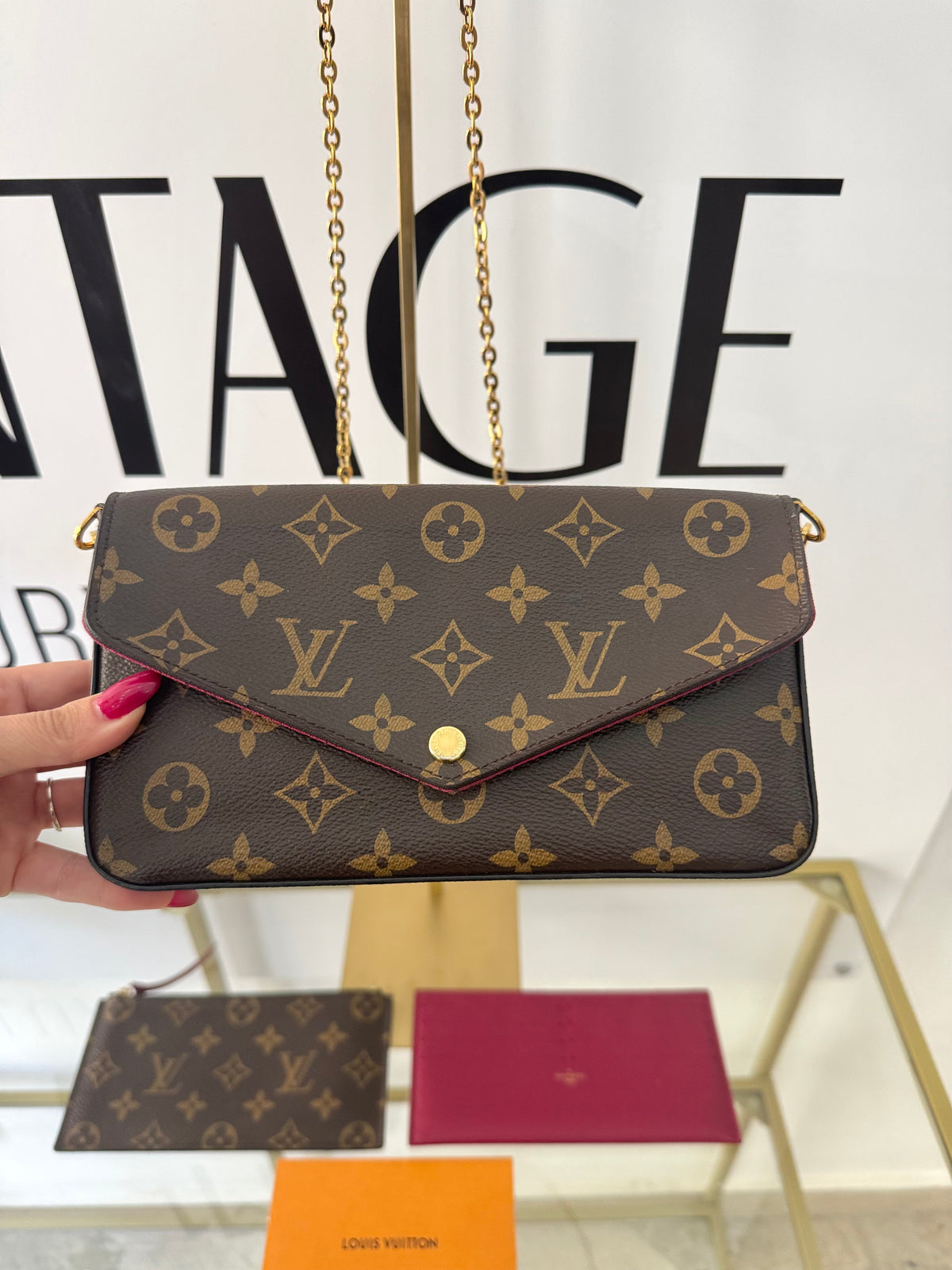 Pochette Félicie Monogram Louis Vuitton