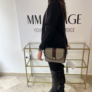 Borsa Ophidia GG Supreme dettaglio Web Gucci