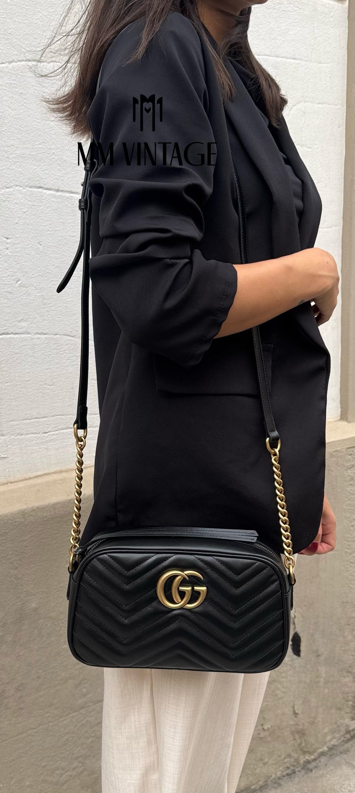 Borsa Camera Bag GG Marmont Matelassé Gucci