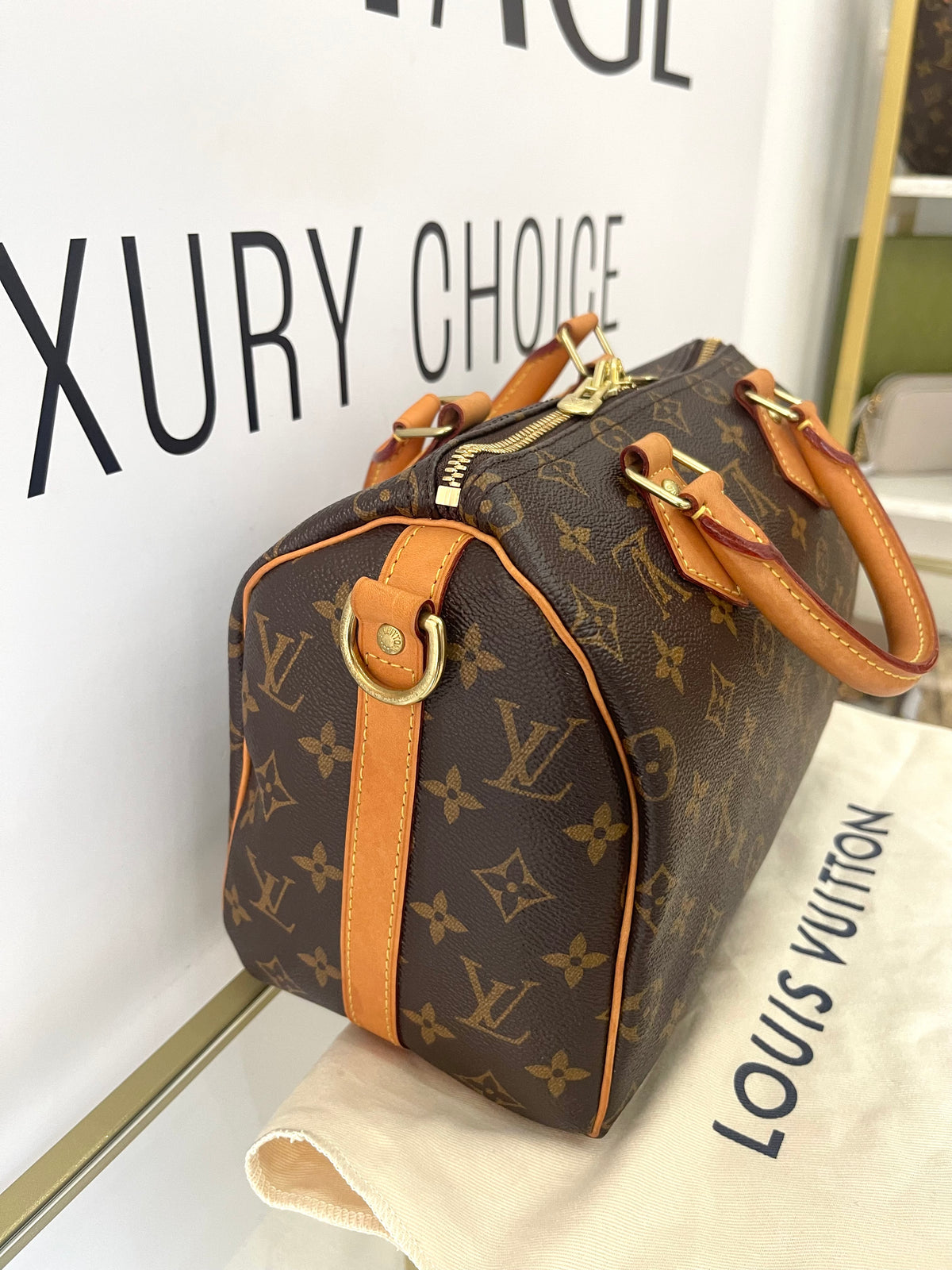 Borsa Speedy Bandoulière 25 Monogram Louis Vuitton