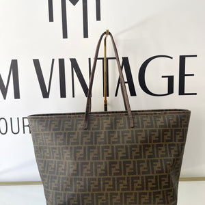 Borsa Shopping Roll FF Zucca Fendi