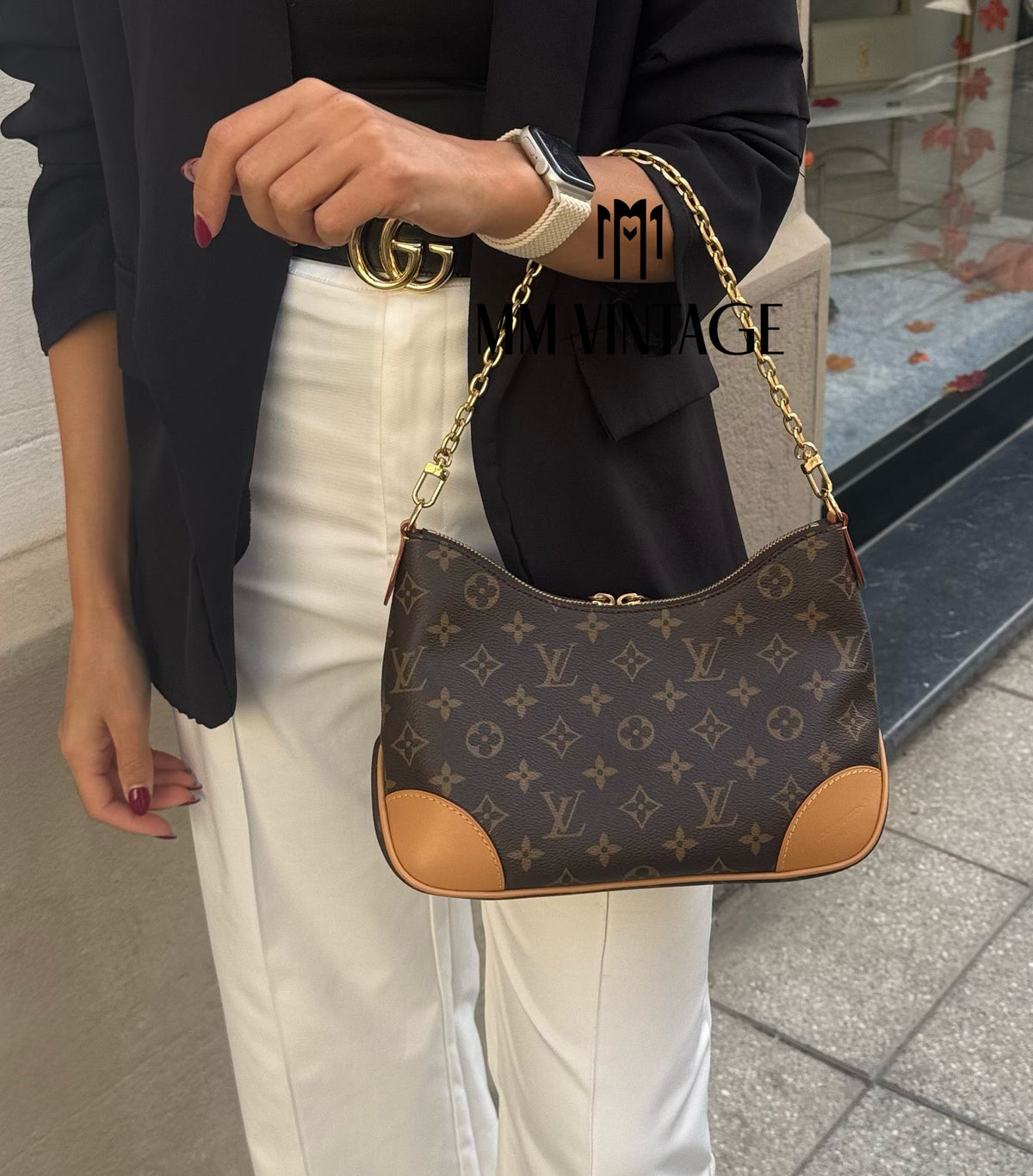 Borsa Boulogne PM Monogram Louis Vuitton