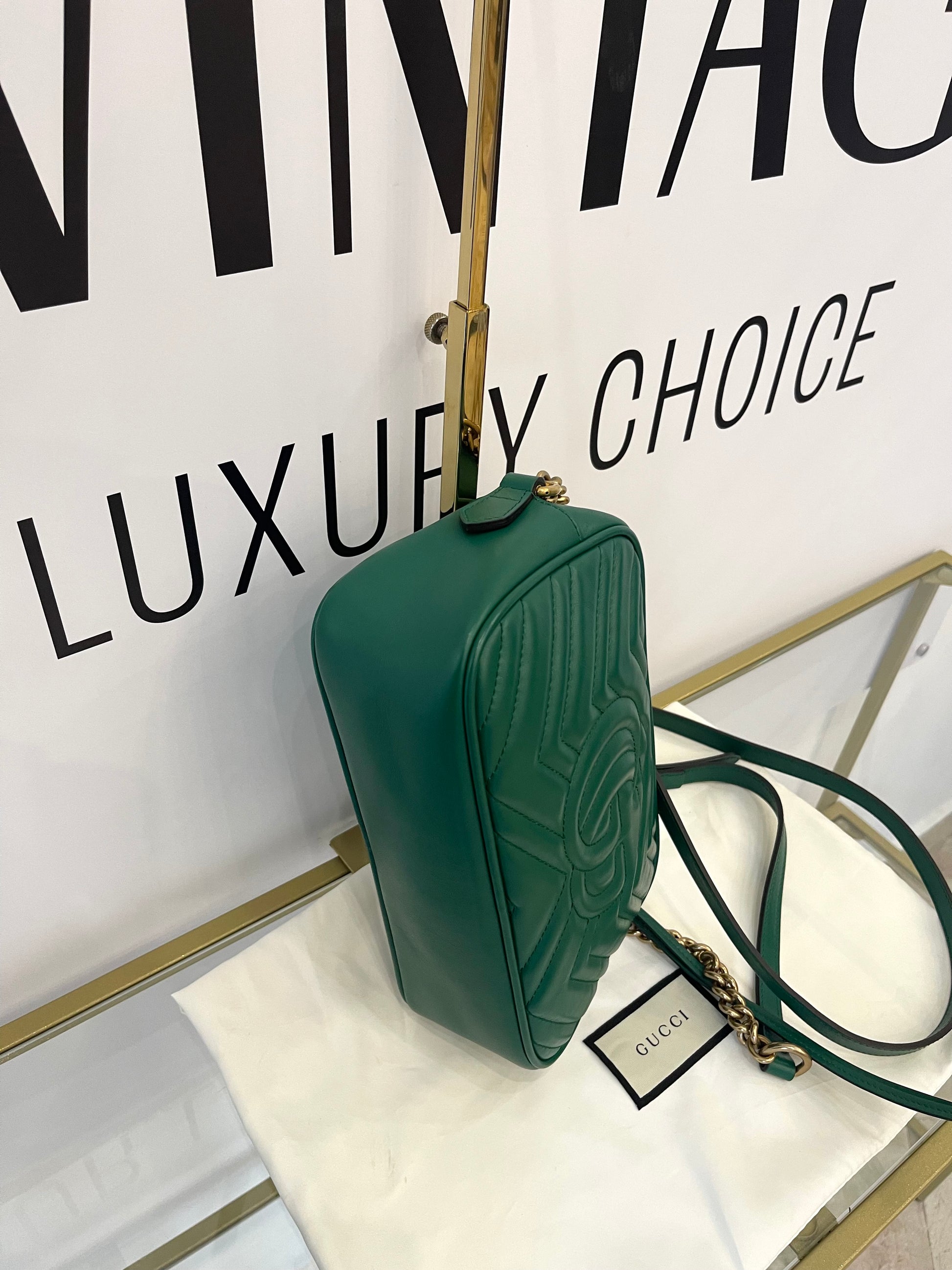 Borsa Camera Bag GG Marmont Matelassé Gucci