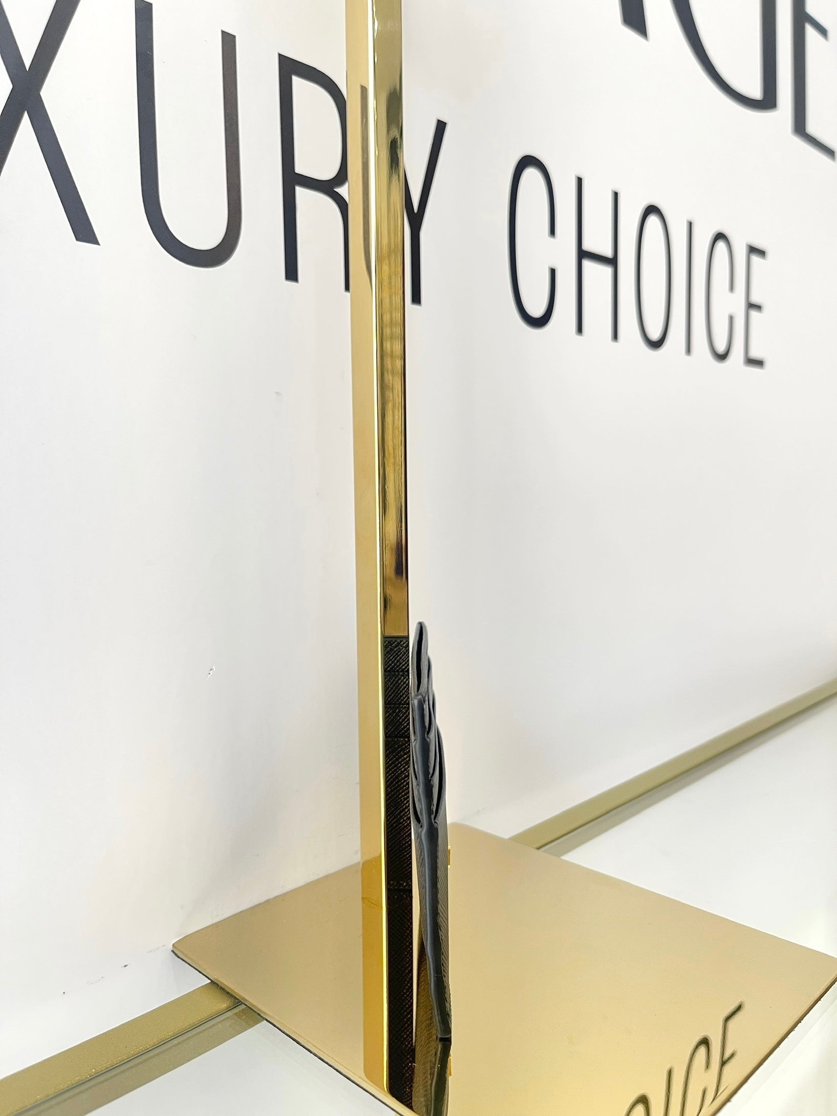 Portacarte in Saffiano nero Prada