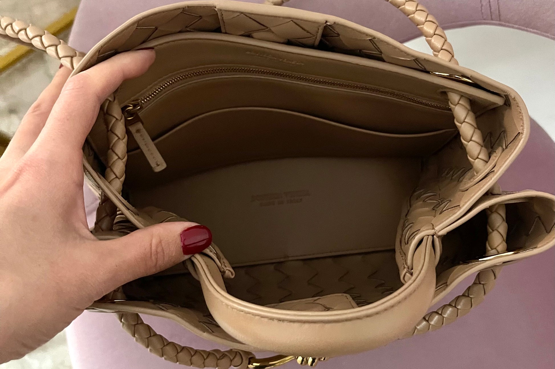 Borsa Andiamo misura piccola Bottega Veneta