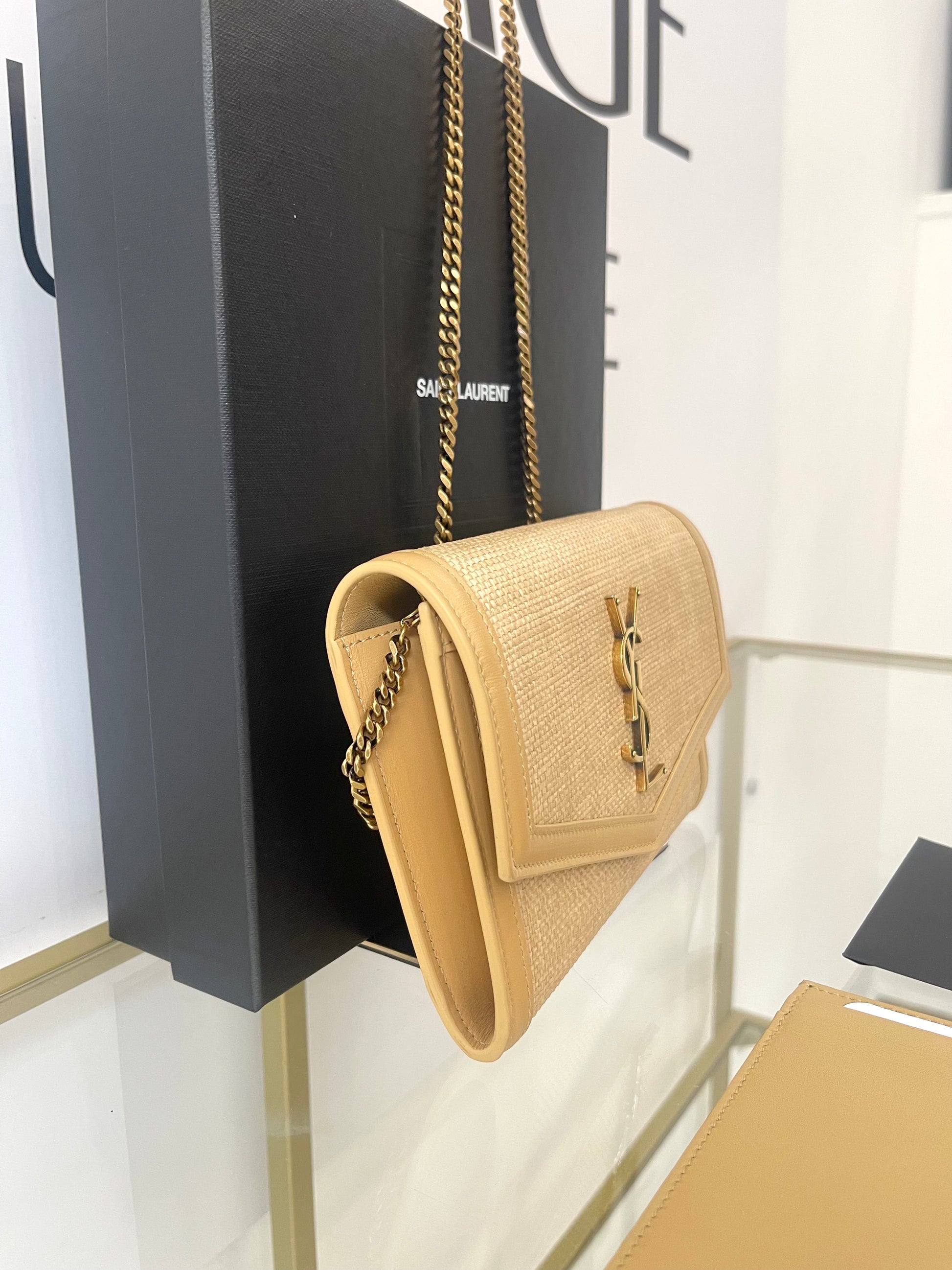 Wallet On Chain Uptown Saint Laurent