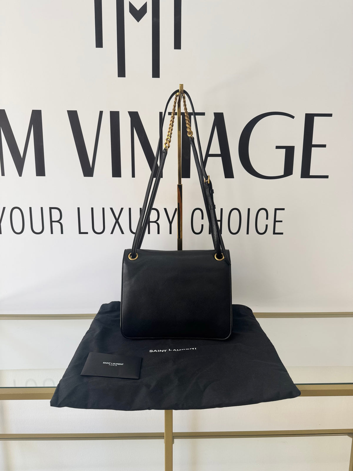 Borsa Niki hw oro Saint Laurent