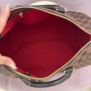 Borsa Speedy Bandoulière 35 Damier Ébène Louis Vuitton