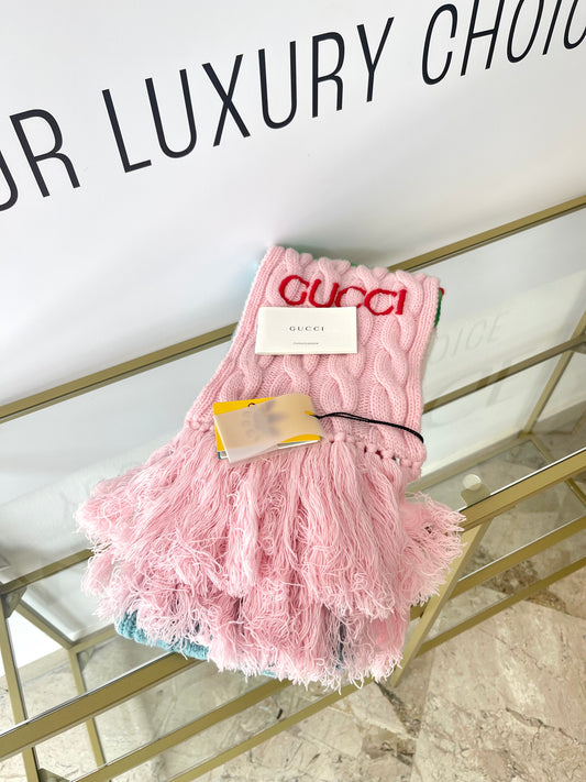 Sciarpa Gucci x Adidas in lana