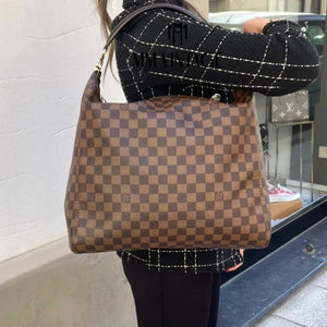 Borsa Portobello GM Damier Ebène Louis Vuitton