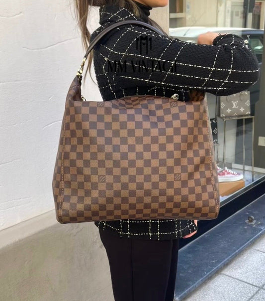 Borsa Portobello GM Damier Ebène Louis Vuitton