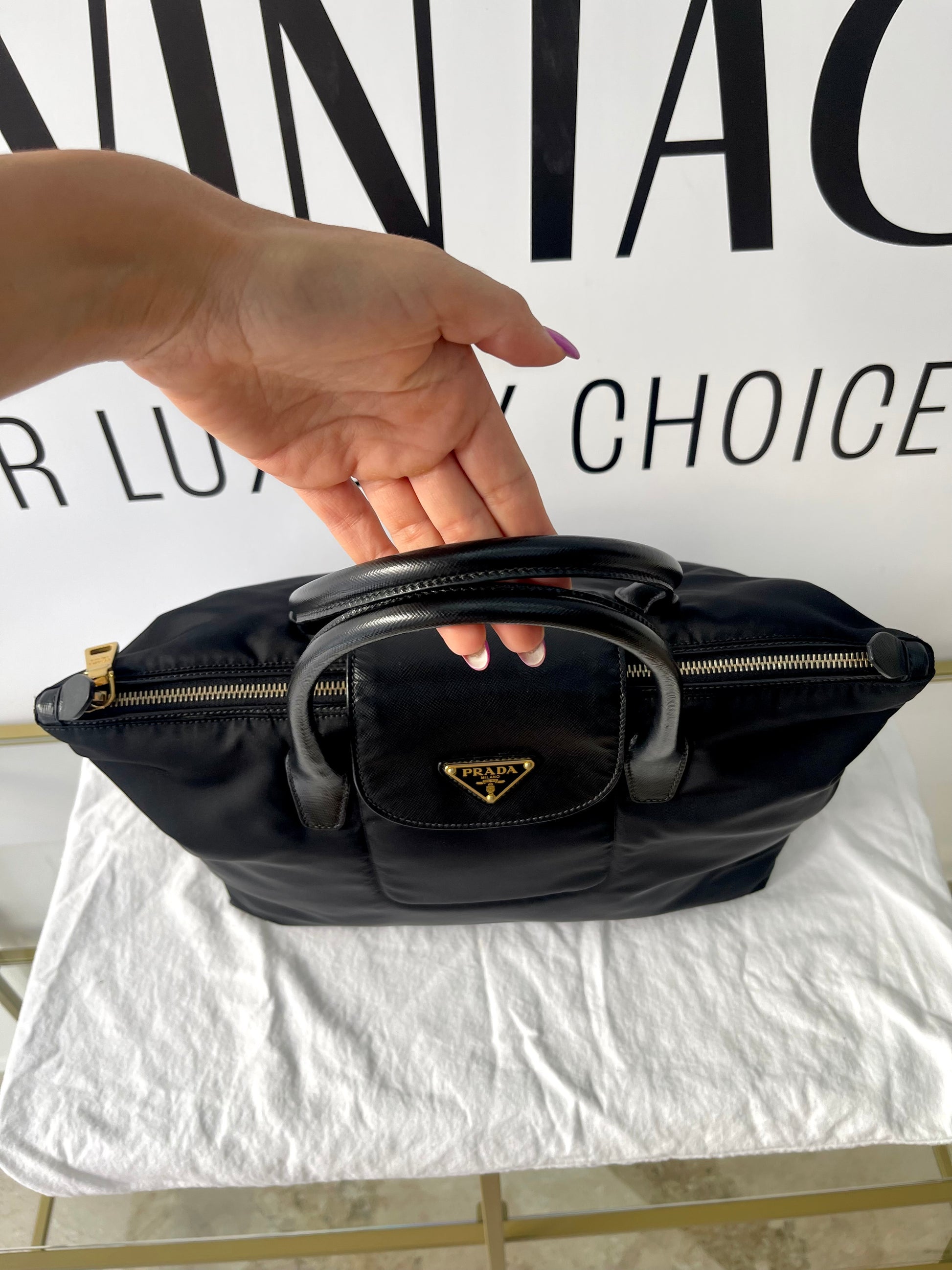 Borsa Shopping Re-Nylon Prada
