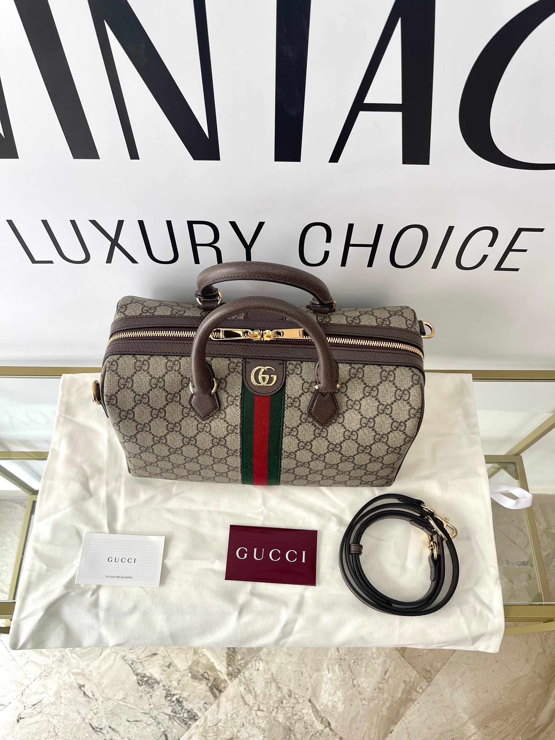 Bauletto Ophidia misura grande Gucci