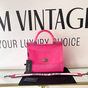 Borsa Sicily Pink Dolce & Gabbana