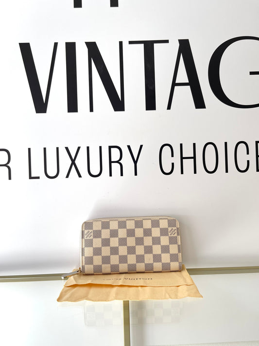 Portafoglio Zippy Damier Azur Louis Vuitton