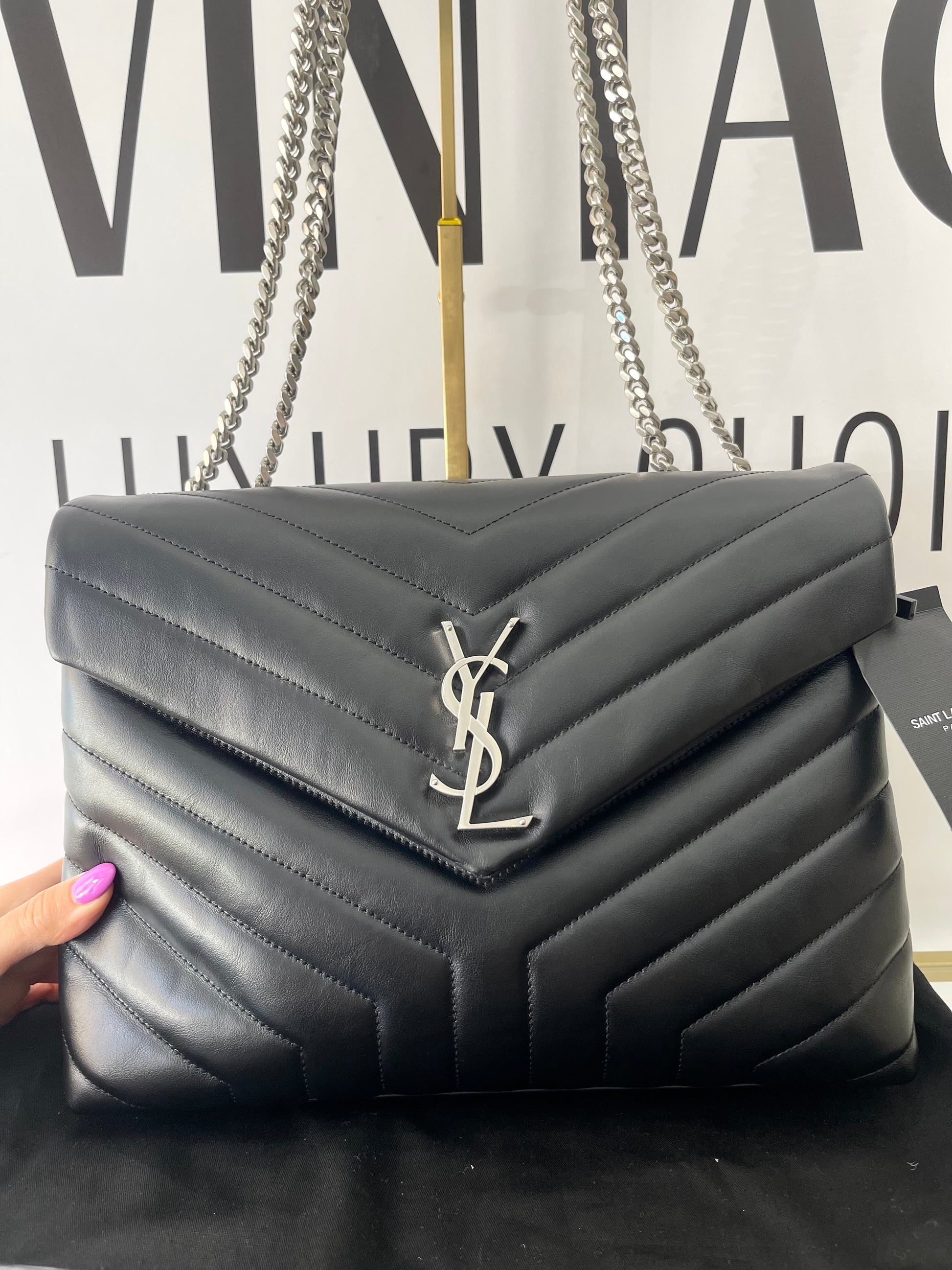 Borsa LouLou Medium Saint Laurent
