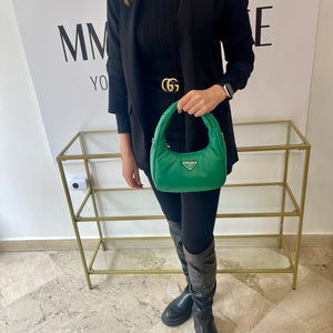 Borsa in morbida pelle Prada