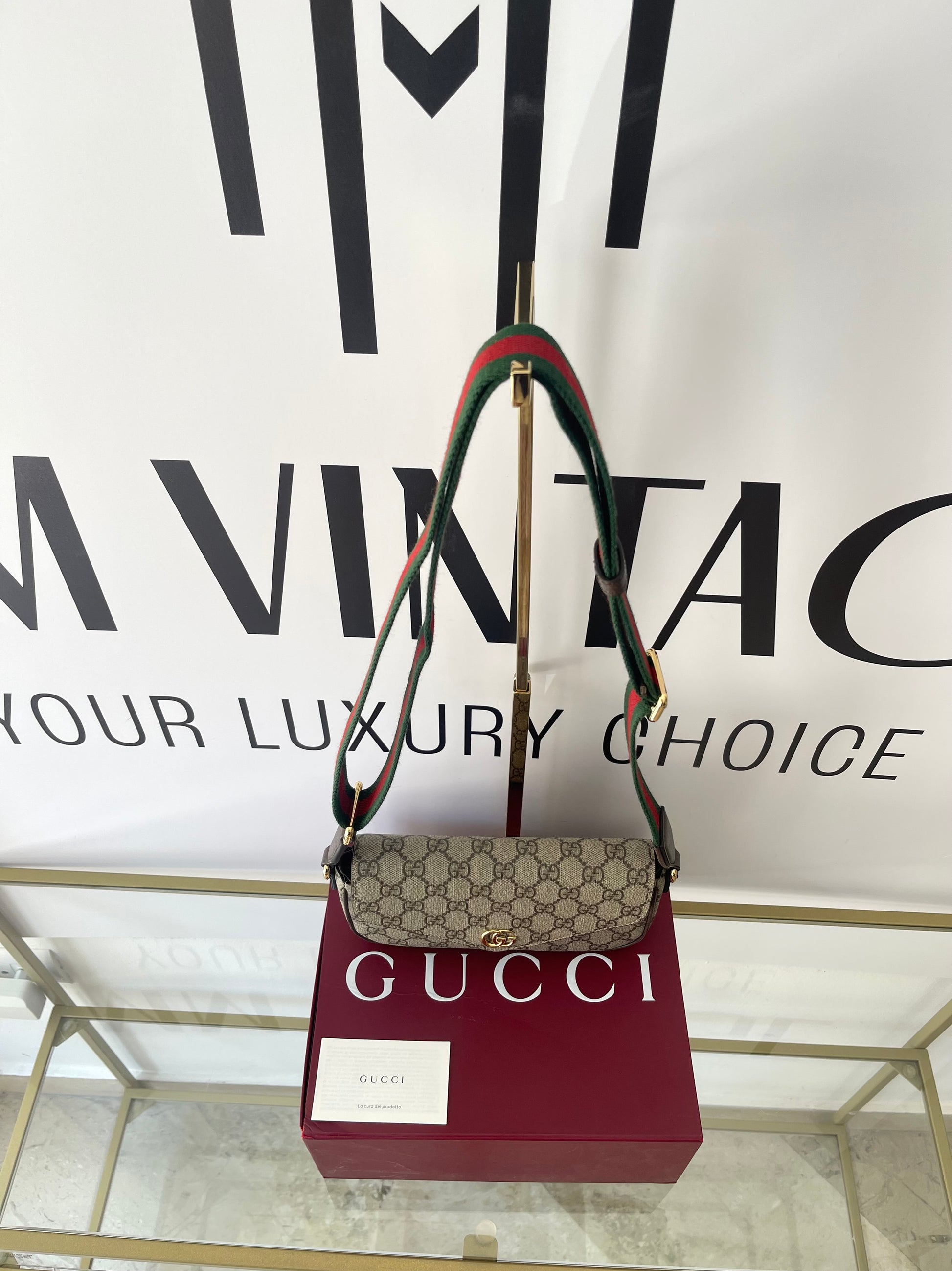 Pochette Ophidia GG Supreme Gucci