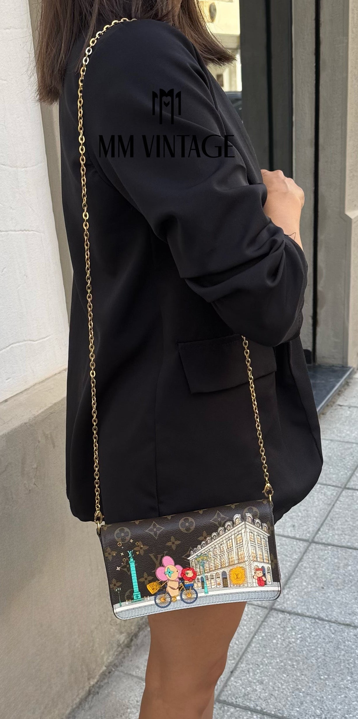 Borsa Félicie Vivienne Westwood in Paris Monogram Limited Edition Louis Vuitton