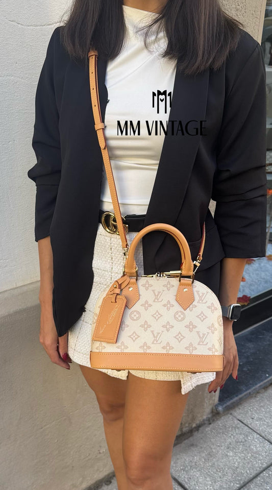 Borsa Alma BB Monogram Origine Lin Limited Edition Louis Vuitton