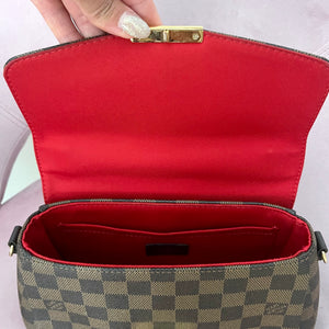Borsa Croisette Damier Ebène Louis Vuitton