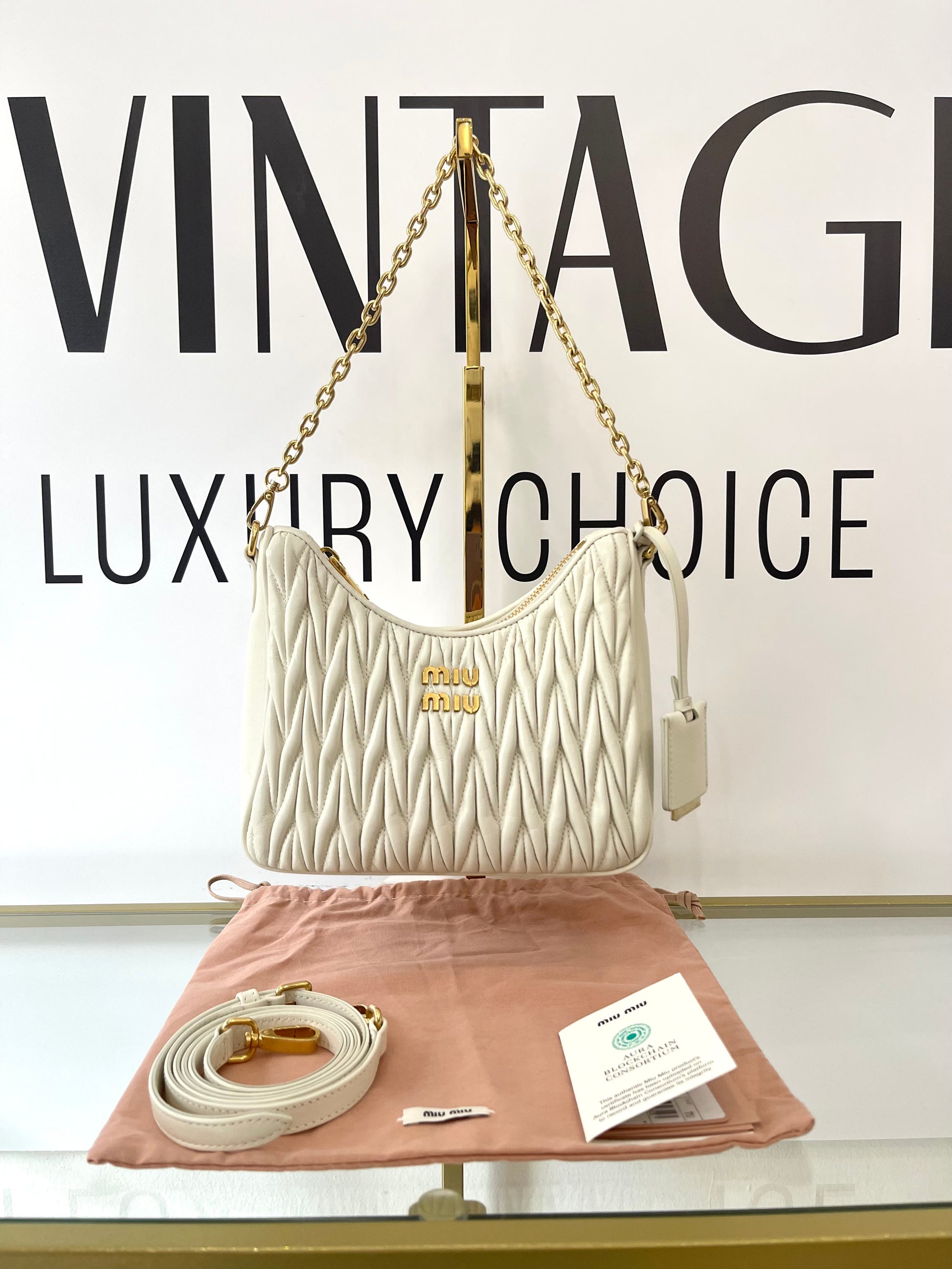 Borsa Matelassè Miu Miu