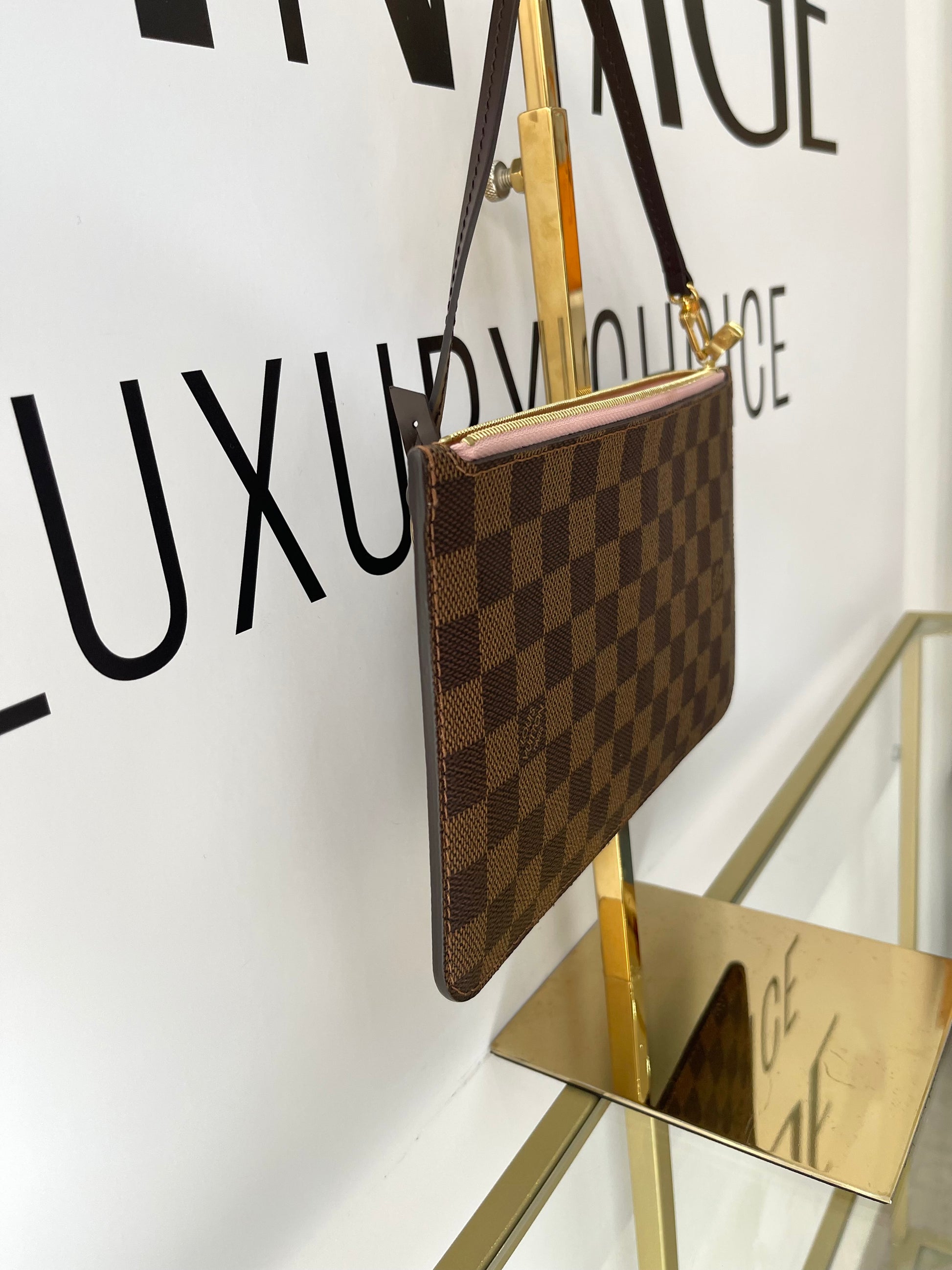 Pochette Damier Ebène Louis Vuitton