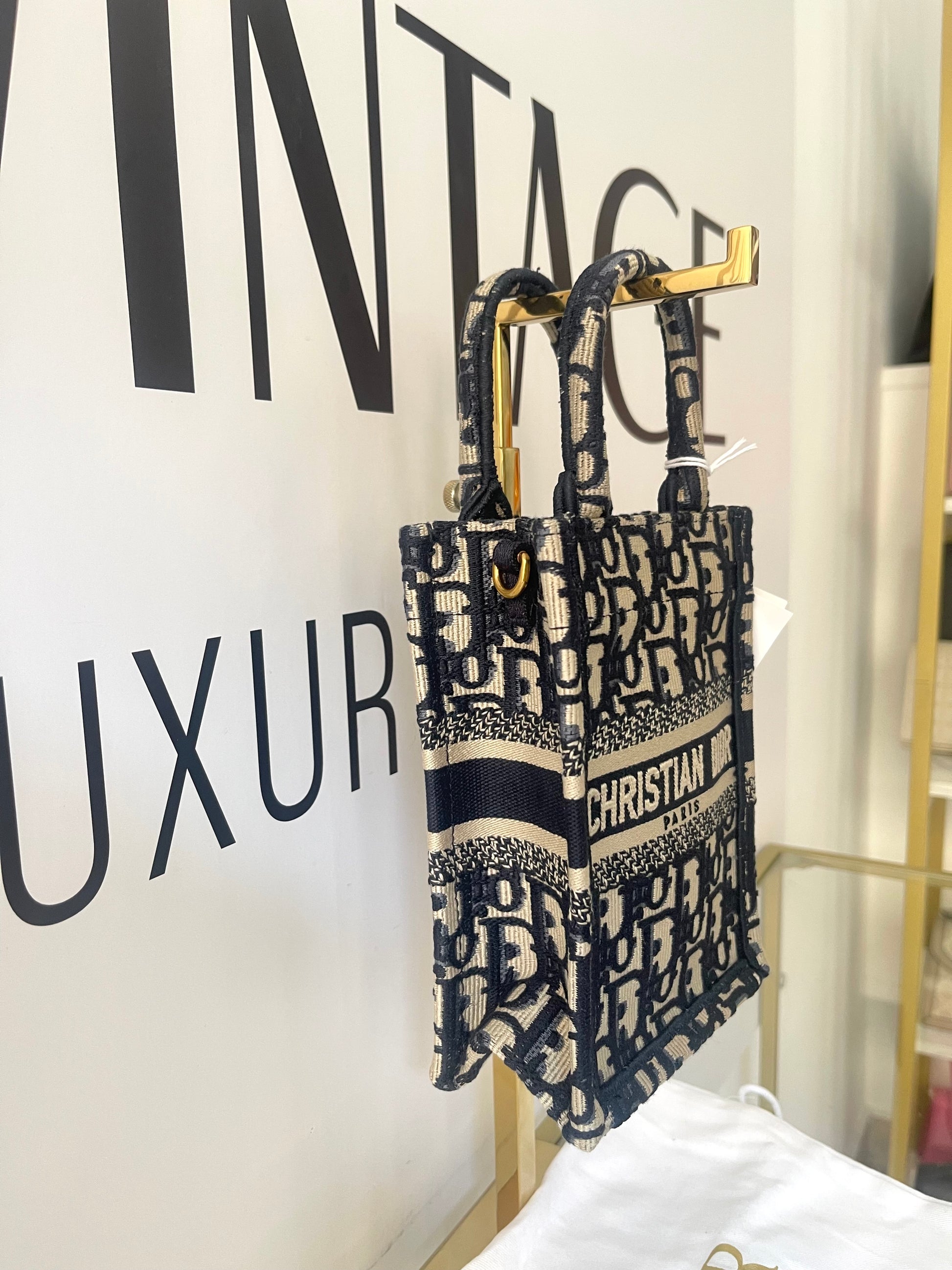 Borsa Dior Book Tote Mini Christian Dior