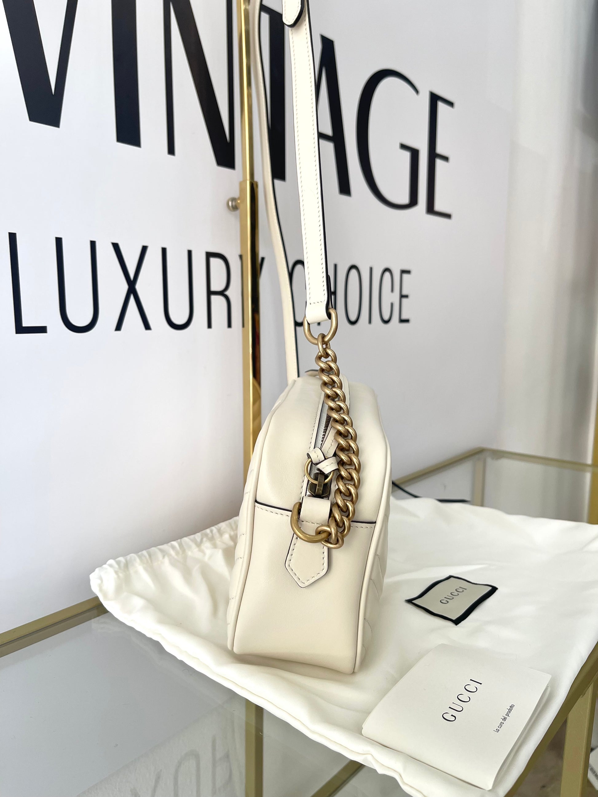 Borsa Camera Bag GG Marmont Matelassé Gucci